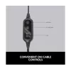 Headphones with microphone Logitech and 960 USB HEADSET Microphone Color:black