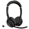 קשת אלחוטיות עם מיקרופון מובנה Jabra Evolve2 55 MS USB-C Bluetooth Stereo צבע שחור