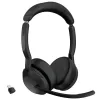 קשת אלחוטיות עם מיקרופון מובנה Jabra Evolve2 55 MS USB-C Bluetooth Stereo צבע שחור
