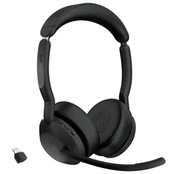 Wireless arc with built-in microphone Jabra Evolve2 55 MS USB-C Bluetooth Wireless arc with built-in microphone Jabra Evolve2 55 MS USB-C Bluetooth