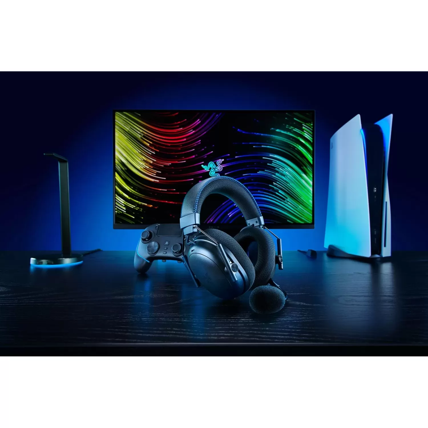 Беспроводные игровые наушники RAZER BlackShark V3 Pro for PlayStation - black