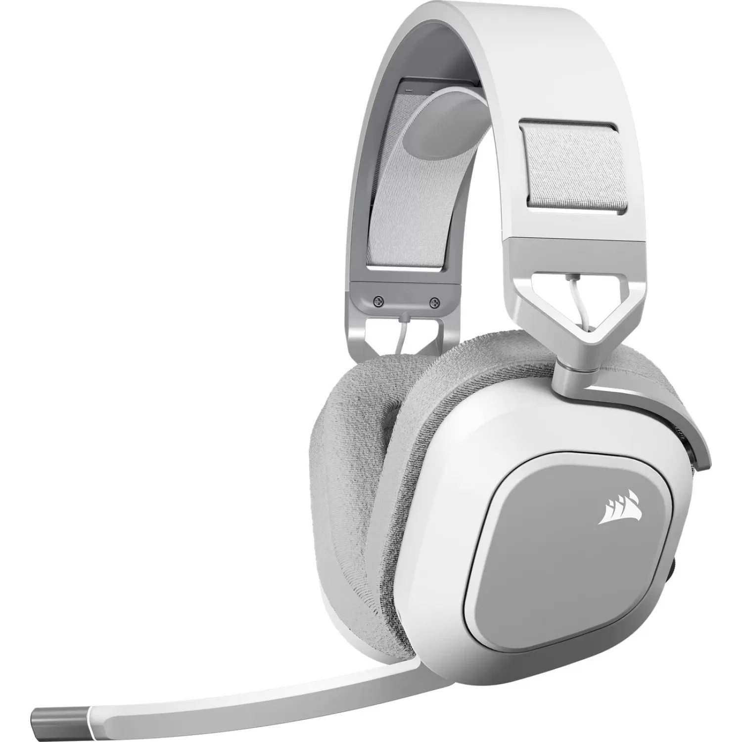 Wireless gaming headphones Corsair HS80 MAX WIRELESS White Color:white