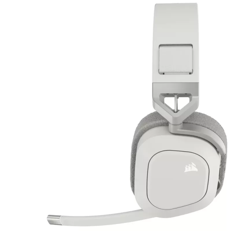 אוזניות גיימינג אלחוטיות Corsair HS80 MAX WIRELESS White צבע לבן
