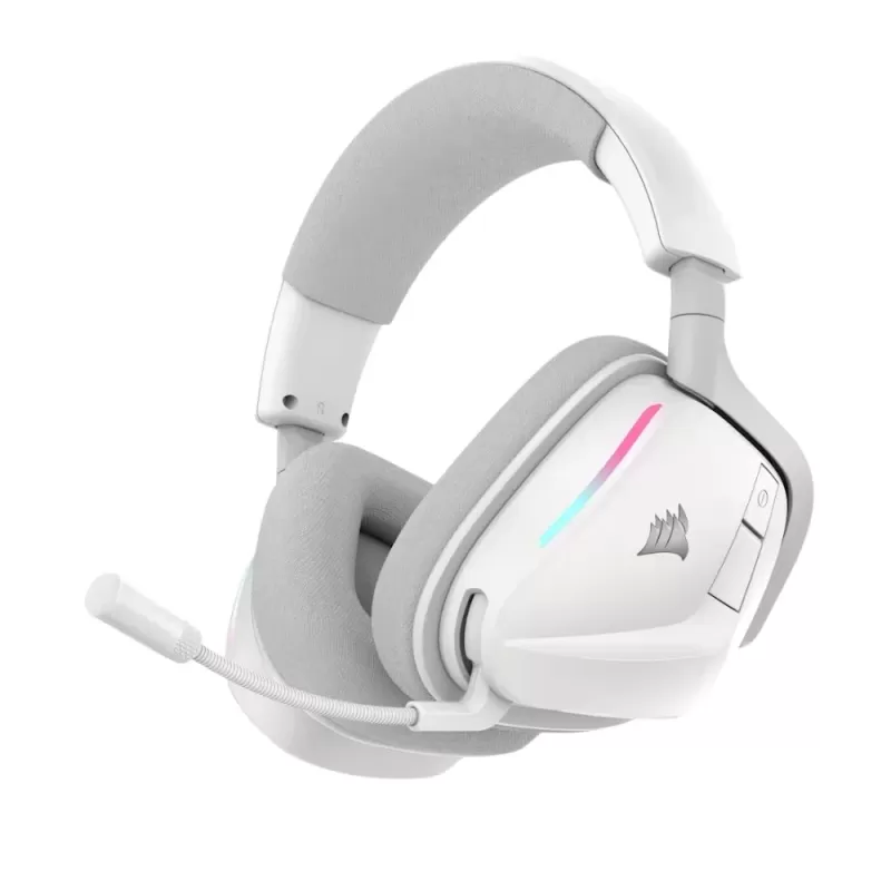אוזניות גיימינג אלחוטיות Corsair Void Wireless V2 לבן