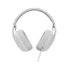 אוזניות חוטיות Logitech ZONE VIBE 100 - לבן