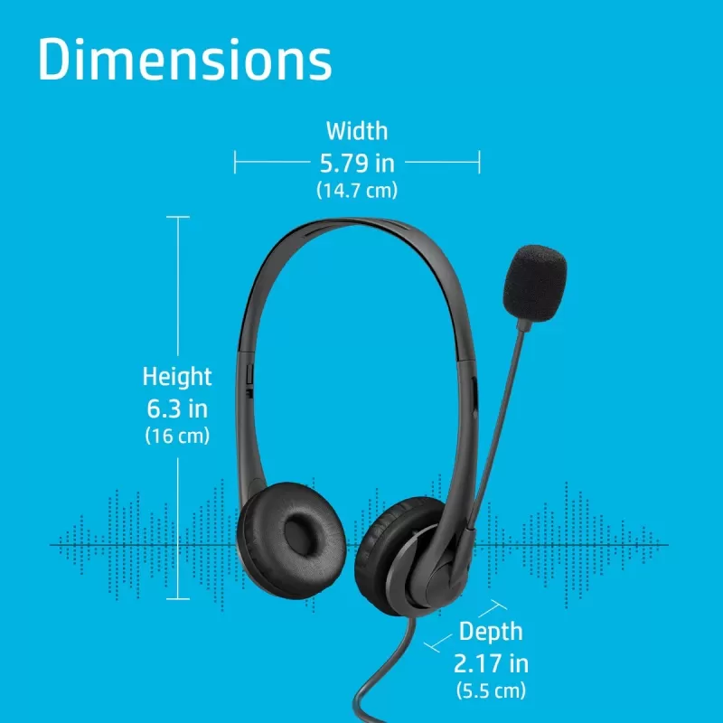 Проводные наушники HP USB Headset G2