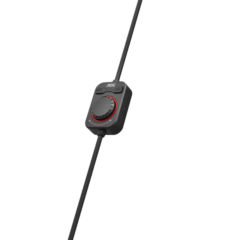 Wired Gaming Headphones AOC GH300 Color:black