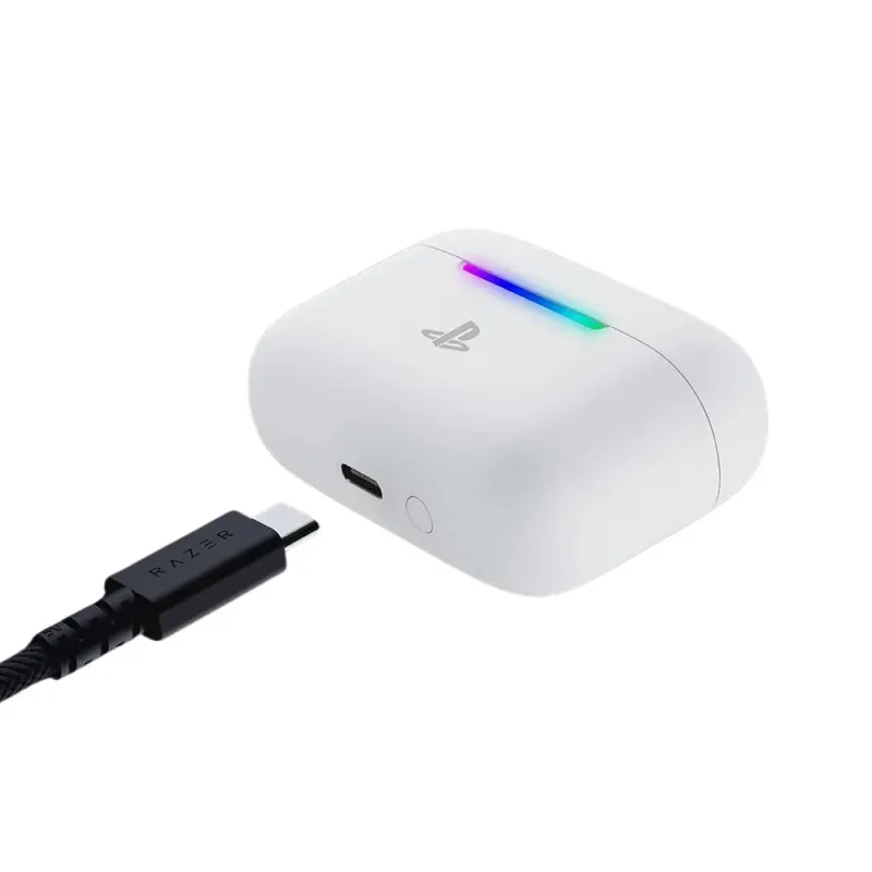 Беспроводные игровые наушники RAZER Hammerhead V3 X HyperSpeed for PlayStation Цвет:белый