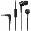 אוזניות סטריאו תוך-אוזן עם מיקרופון Panasonic RP-TCM115-K צבע שחור