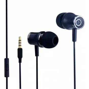 Стереонаушники-Вкладыши с Микрофоном Silver Line FDH-105 black