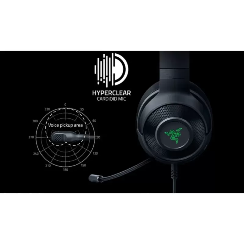 Проводные Игровые Наушники RAZER KRAKEN V3 X Цвет:чёрный Проводные Игровые Наушники RAZER KRAKEN V3 X Цвет:чёрный