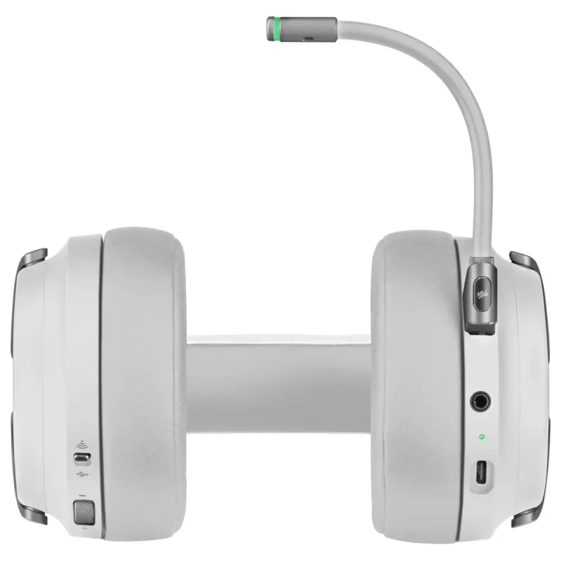 Wireless Gaming Over-Ear Headphones with Built-in Microphone Corsair VIRTUOSO RGB WIRELESS High-Fidelity Gaming Headset - white Wireless Gaming Over-Ear Headphones with Built-in Microphone Corsair VIRTUOSO RGB WIRELESS High-Fidelity Gaming Headset - white