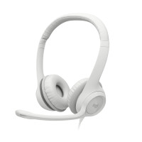 Наушники с встроенным микрофоном Logitech белый H390 USB Наушники с встроенным микрофоном Logitech белый H390 USB
