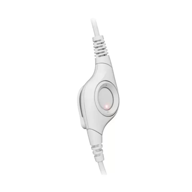 אוזניות עם מיקרופון מובנה Logitech H390 USB לבן