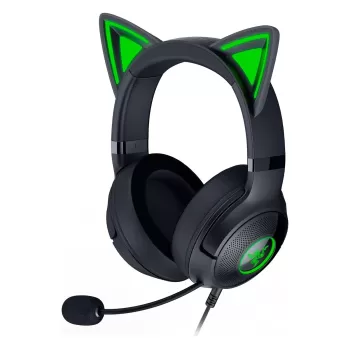 Wired Gaming Headphones RAZER KRAKEN KITTY V2 black