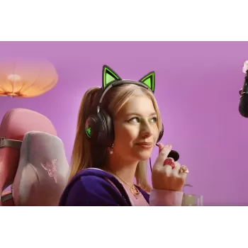 Проводные Игровые Наушники RAZER KRAKEN KITTY V2 black
