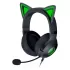 אוזניות גיימינג חוטיות RAZER KRAKEN KITTY V2 שחור
