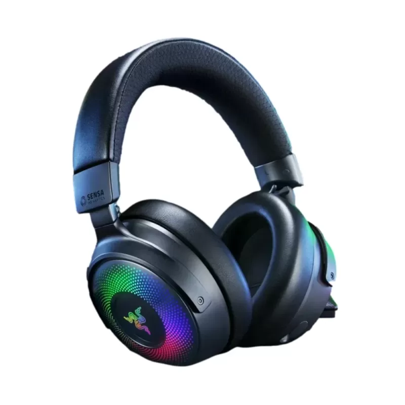 אוזניות גיימינג אלחוטיות RAZER KRAKEN V4 PRO צבע שחור