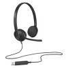 Wired Headphones Logitech USB H340 Color:black Wired Headphones Logitech USB H340 Color:black
