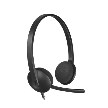 Проводные наушники Logitech USB H340 Цвет:чёрный