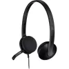 Wired Headphones Logitech USB H340 Color:black Wired Headphones Logitech USB H340 Color:black