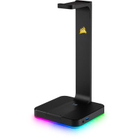 מעמד לאוזניות Corsair ST100 RGB Premium Headset Stand with 7.1 Surround Sound מעמד לאוזניות Corsair ST100 RGB Premium Headset Stand with 7.1 Surround Sound