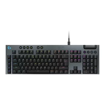 מקלדת גיימינג חוטית Logitech G915 X Low Profile Wired Tactile צבע שחור