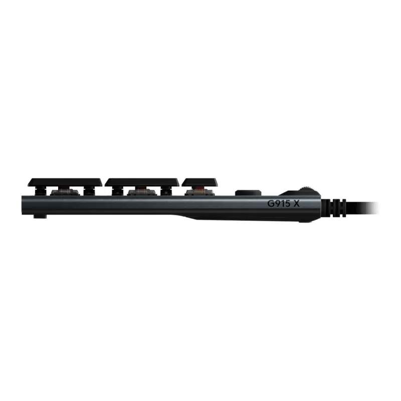 Клавиатура Logitech G915 X Low Profile Wired Tactile Цвет:чёрный Клавиатура Logitech G915 X Low Profile Wired Tactile Цвет:чёрный