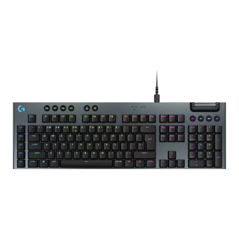 Клавиатура Logitech G915 X Low Profile Wired Tactile Цвет:чёрный Клавиатура Logitech G915 X Low Profile Wired Tactile Цвет:чёрный