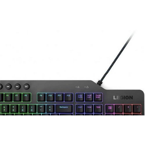 מקלדת גיימינג Lenovo Legion K500 RGB צבע שחור