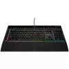 מקלדת גיימינג Corsair K55 RGB PRO XT צבע שחור מקלדת גיימינג Corsair K55 RGB PRO XT צבע שחור