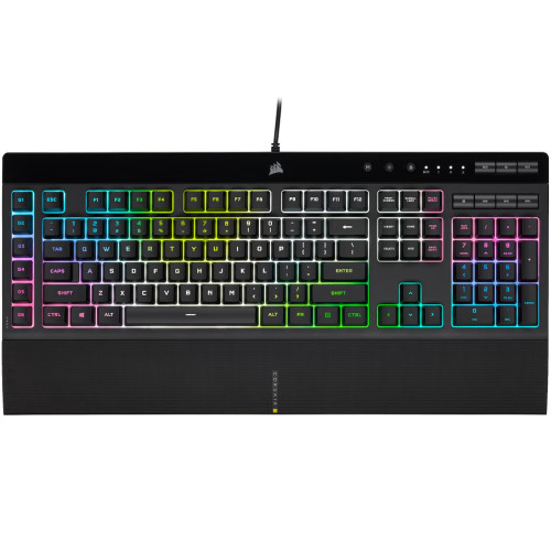 Gaming Keyboard Corsair K55 RGB PRO XT Color:black