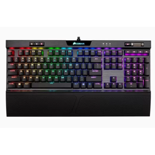 Gaming Keyboard Corsair K70 RGB MK.2 Low Profile RAPIDFIRE CHERRY MX Low Profile Speed Color:black Gaming Keyboard Corsair K70 RGB MK.2 Low Profile RAPIDFIRE CHERRY MX Low Profile Speed Color:black