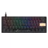 מקלדת מכאנית Ducky One 3 Mini Cherry Brown Switch צבע שחור