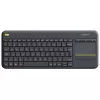 מקלדת אלחוטית Logitech K400 Plus צבע שחור מקלדת אלחוטית Logitech K400 Plus צבע שחור