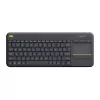 מקלדת אלחוטית Logitech K400 Plus צבע שחור מקלדת אלחוטית Logitech K400 Plus צבע שחור