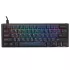 מקלדת גיימינג מכאנית Ducky One 3 Pro Mini Nazca Line Cherry Speed Silver Switch צבע שחור