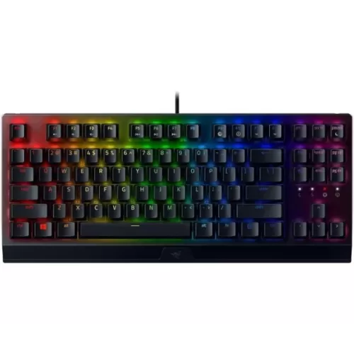 Игровая Клавиатура RAZER Widow v3 TKL Wired RGB Green Switches black