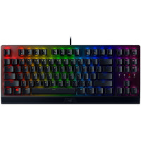 Gaming Keyboard RAZER Widow v3 TKL Wired RGB Green Switches black
