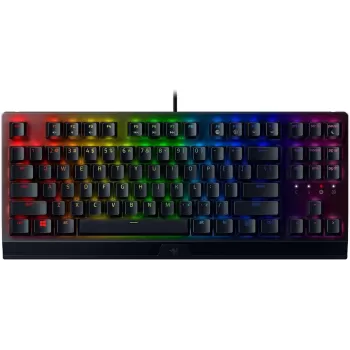 מקלדת גיימינג RAZER Widow v3 TKL Wired RGB Green Switches שחור