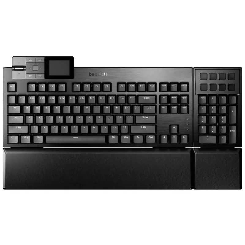 Mechanical gaming keyboard be quiet! Dark Mount Silent Tactile ARGB Color:black