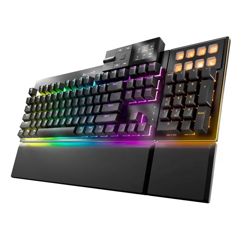 Mechanical gaming keyboard be quiet! Dark Mount Silent Tactile ARGB Color:black