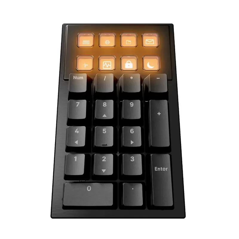Mechanical gaming keyboard be quiet! Dark Mount Silent Tactile ARGB Color:black