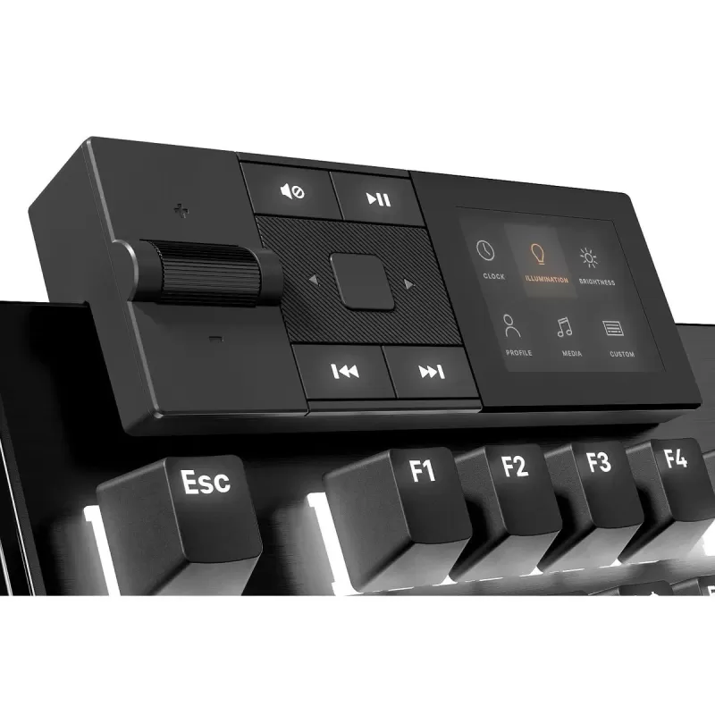Mechanical gaming keyboard be quiet! Dark Mount Silent Tactile ARGB Color:black