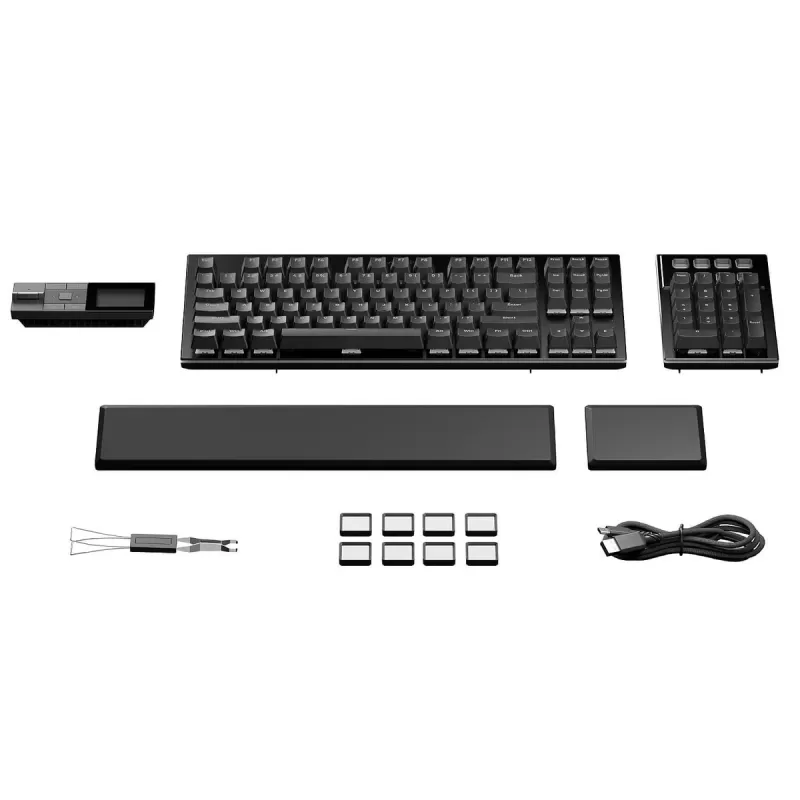 Mechanical gaming keyboard be quiet! Dark Mount Silent Tactile ARGB Color:black