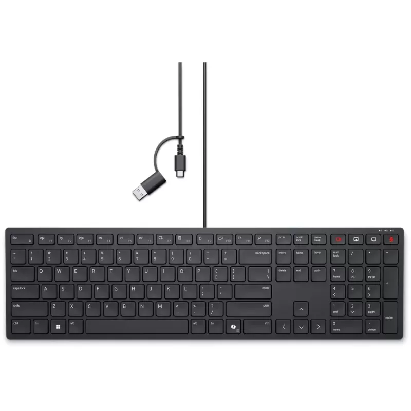 מקלדת Dell Wired Collaboration Keyboard KB525C