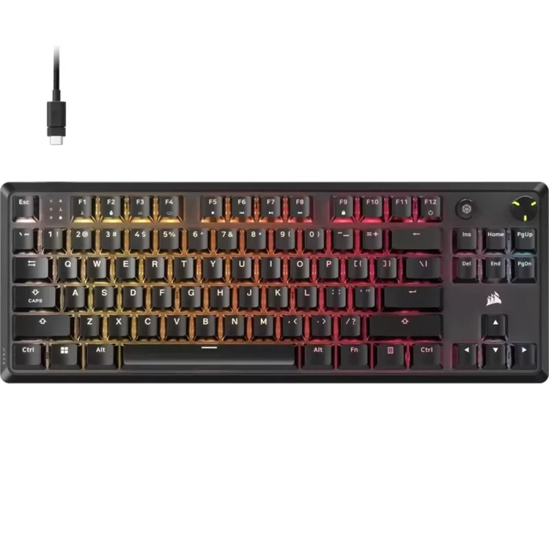 מקלדת גיימינג Corsair K70 CORE TKL RGB מקלדת גיימינג Corsair K70 CORE TKL RGB