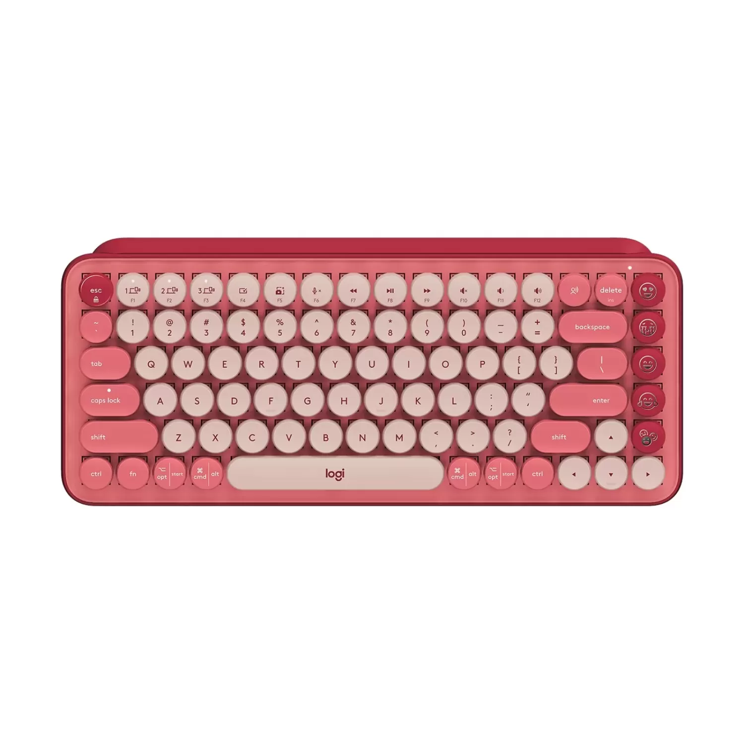 Беспроводная Клавиатура Logitech POP KEYS фиолетовый, белый, yellow, yellow