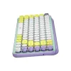 Беспроводная Клавиатура Logitech POP KEYS фиолетовый, белый, yellow, yellow Беспроводная Клавиатура Logitech POP KEYS фиолетовый, белый, yellow, yellow