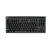 מקלדת גיימינג אלחוטית Logitech PRO X TKL LIGHTSPEED G- שחור